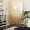 Gold Iron Glam Room Divider Screen, 71" x 48" x 1"